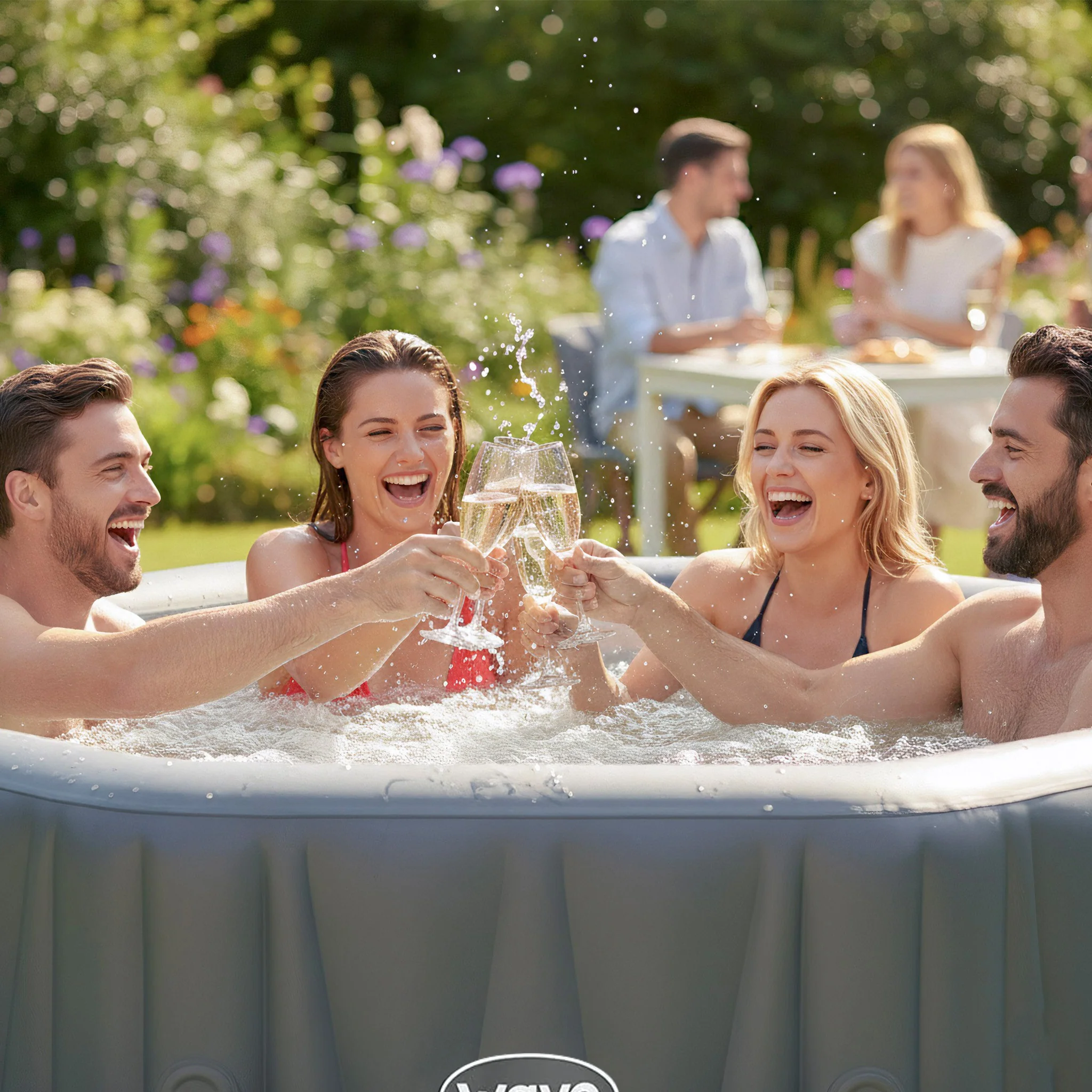 Aegean | 6-Person Inflatable Hot Tub | Built-In Integrated Heater - Image 10