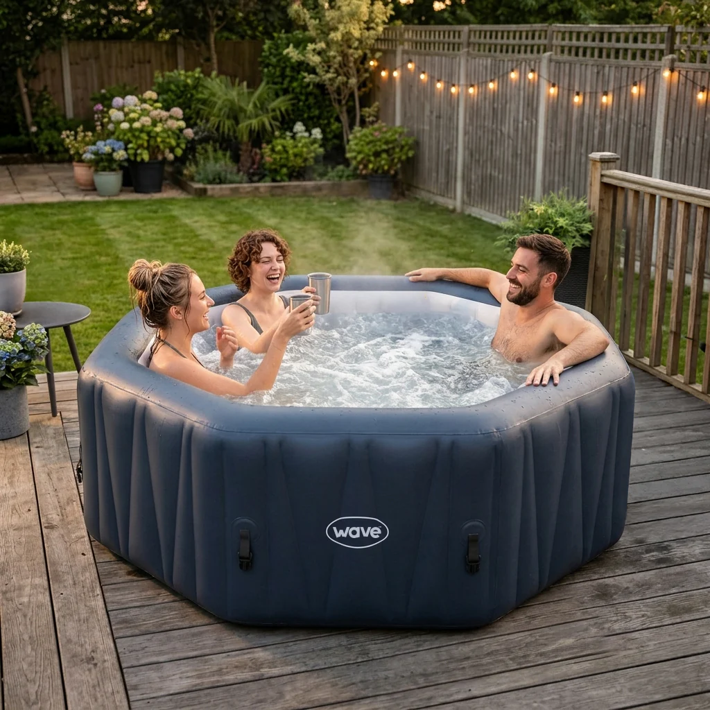Aegean | 6-Person Inflatable Hot Tub | Built-In Integrated Heater - Image 3