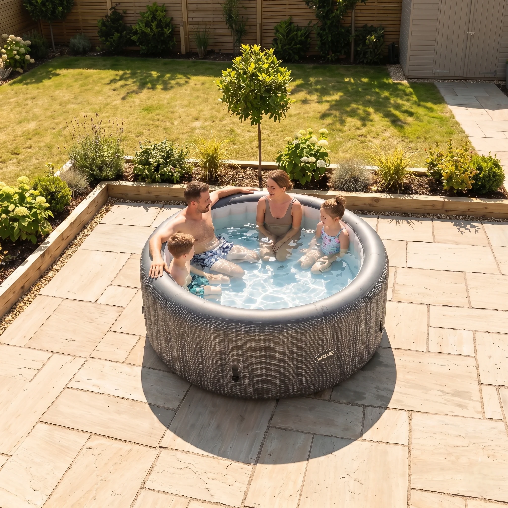 Atlantic | 4/6-Person Inflatable Hot Tub | Built-In Integrated Heater - Image 11
