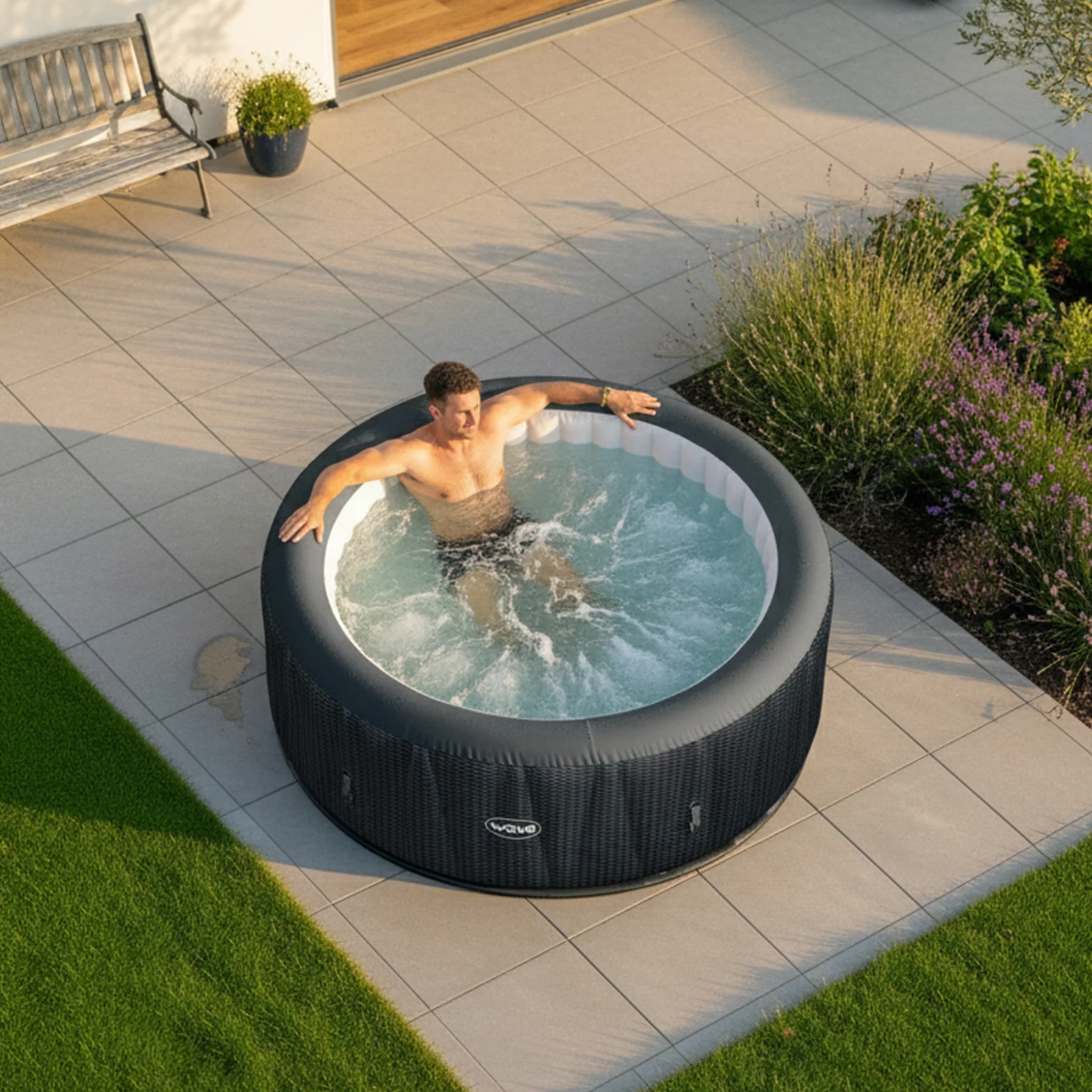 Atlantic | 4/6-Person Inflatable Hot Tub | Built-In Integrated Heater - Image 22