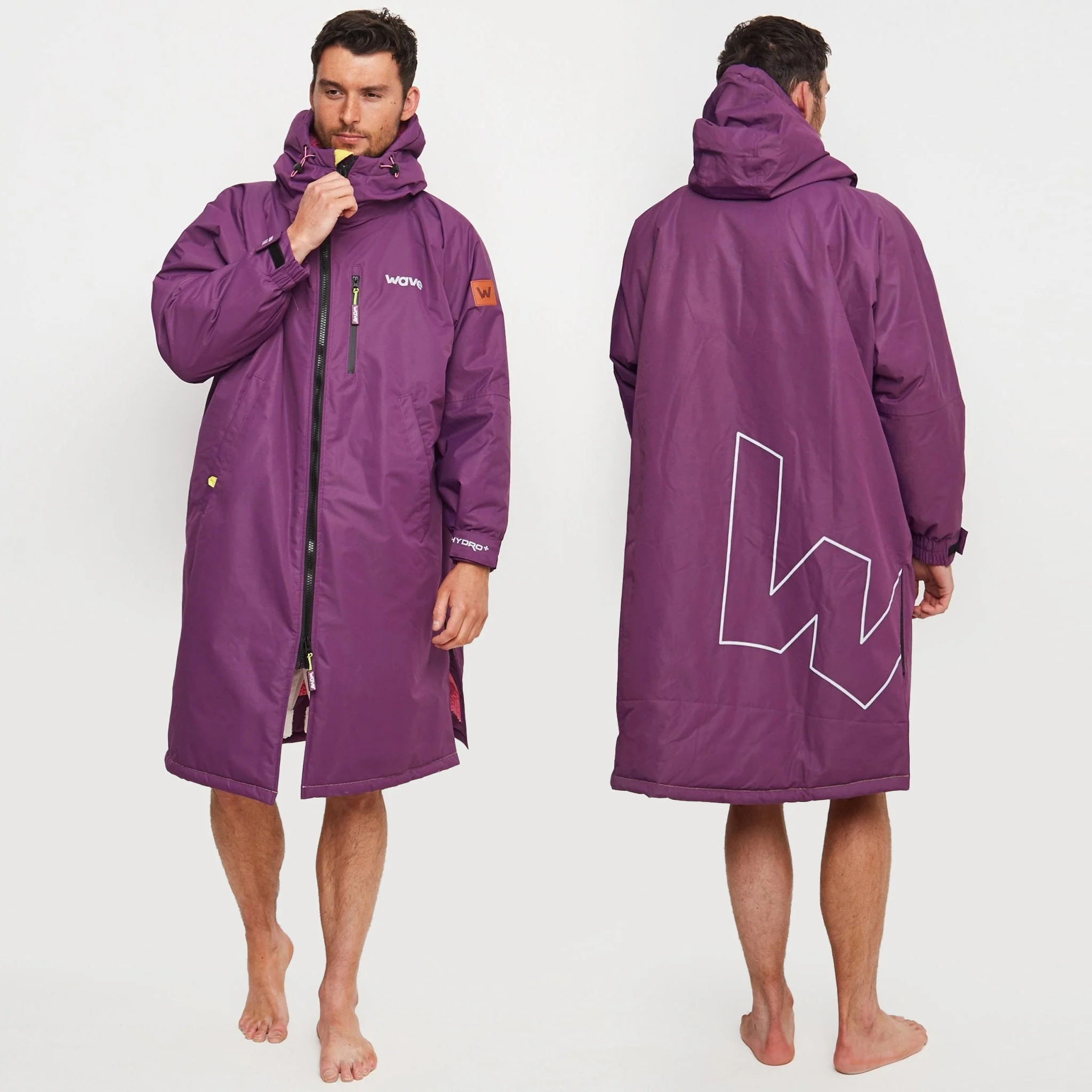 Fleece-Lined Hot Tub Changing Robe | Waterproof & Windproof | Unisex - Image 10