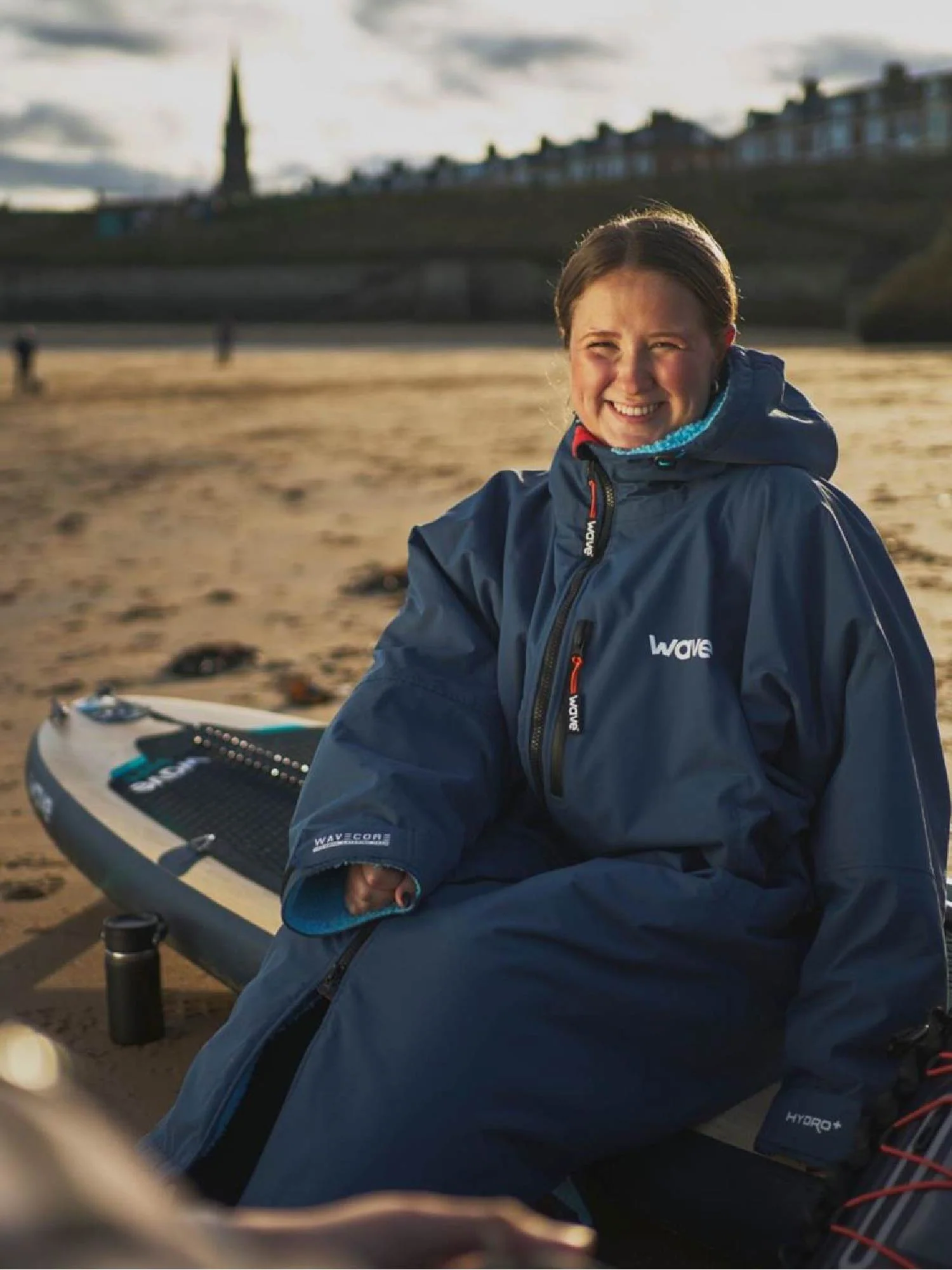 Fleece-Lined Hot Tub Changing Robe | Waterproof & Windproof | Unisex - Image 27