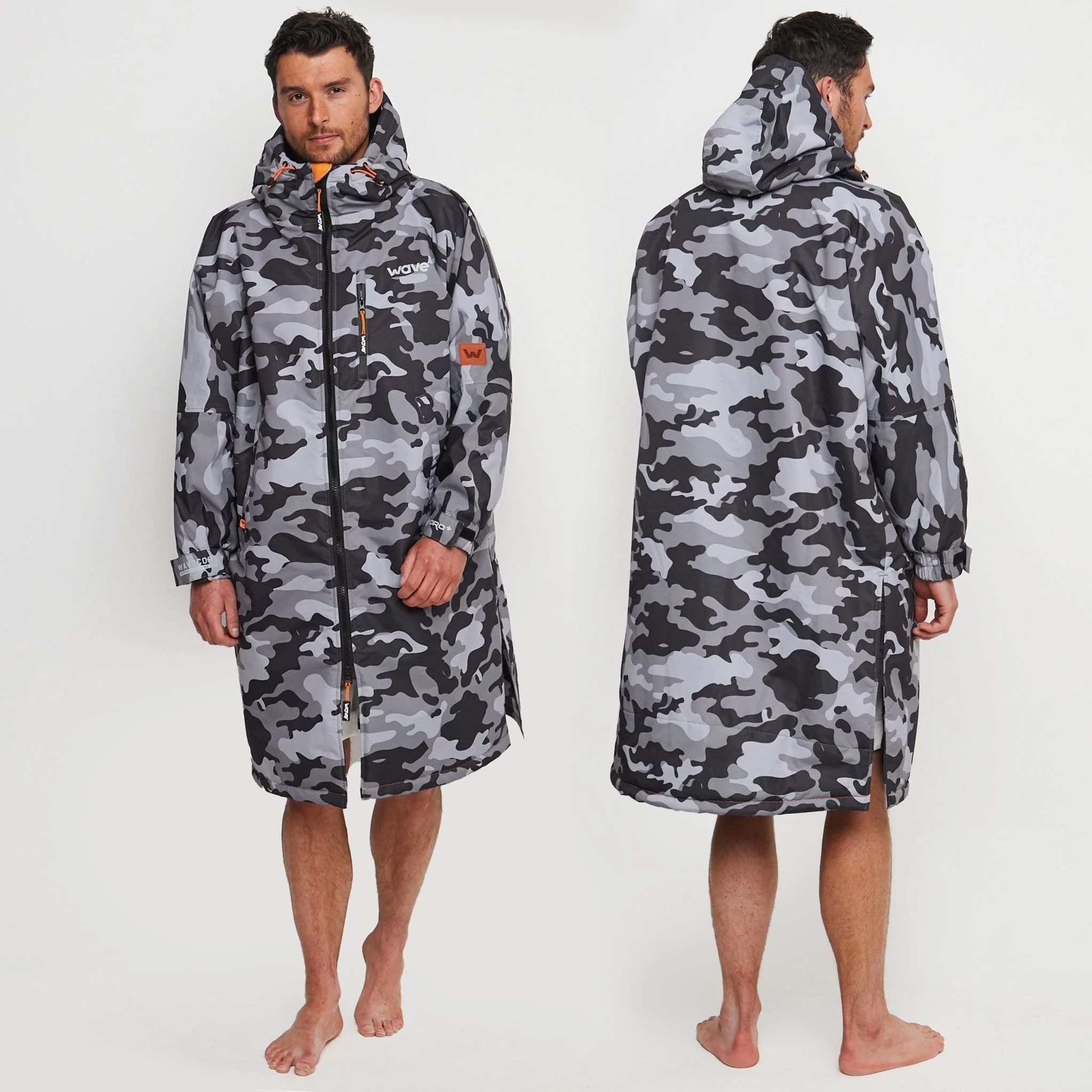 Fleece-Lined Hot Tub Changing Robe | Waterproof & Windproof | Unisex - Image 34