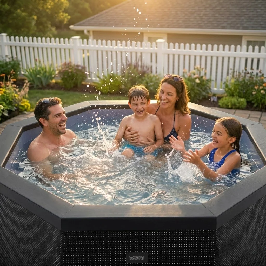 Como | 6-Person Eco Foam Hot Tub | Built-In Integrated Heater - Image 10