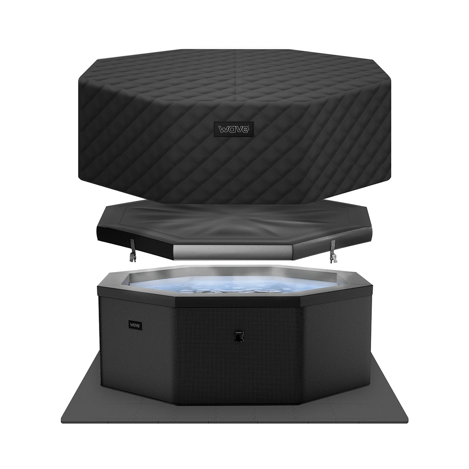 Como | 6-Person Eco Foam Hot Tub | Built-In Integrated Heater - Image 8