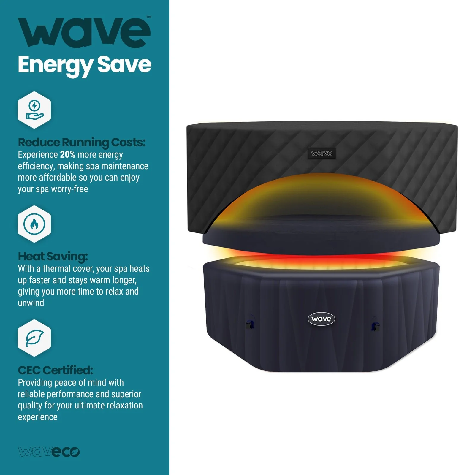 Energy Save Thermal Hot Tub Cover - Image 24