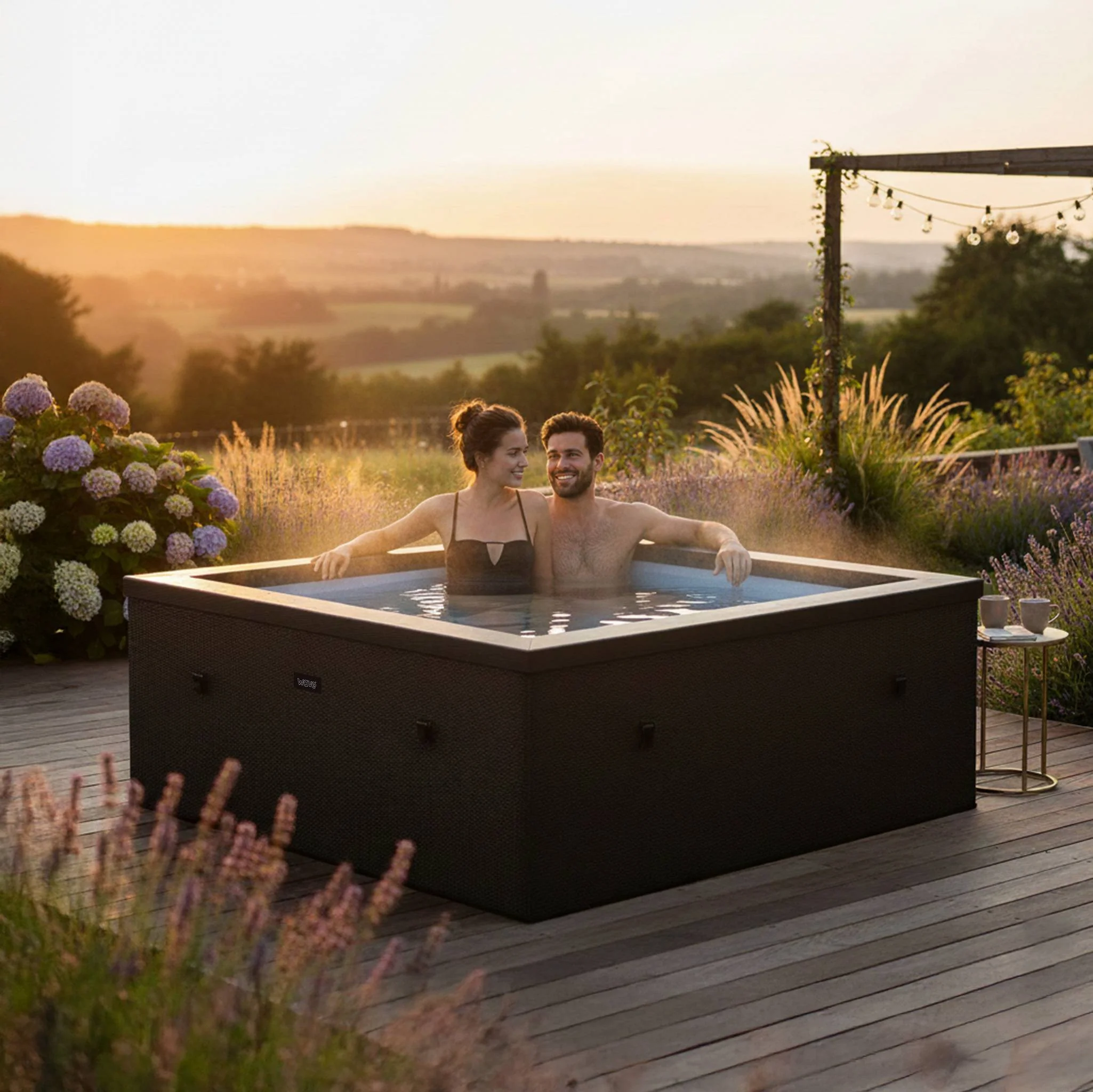 Garda | 4/6-Person Eco Foam Hot Tub | Built-In Integrated Heater - Image 9