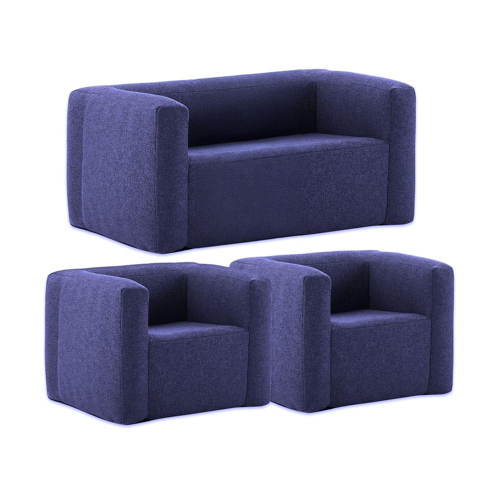 Chair and Double Sofa Set - Image 7