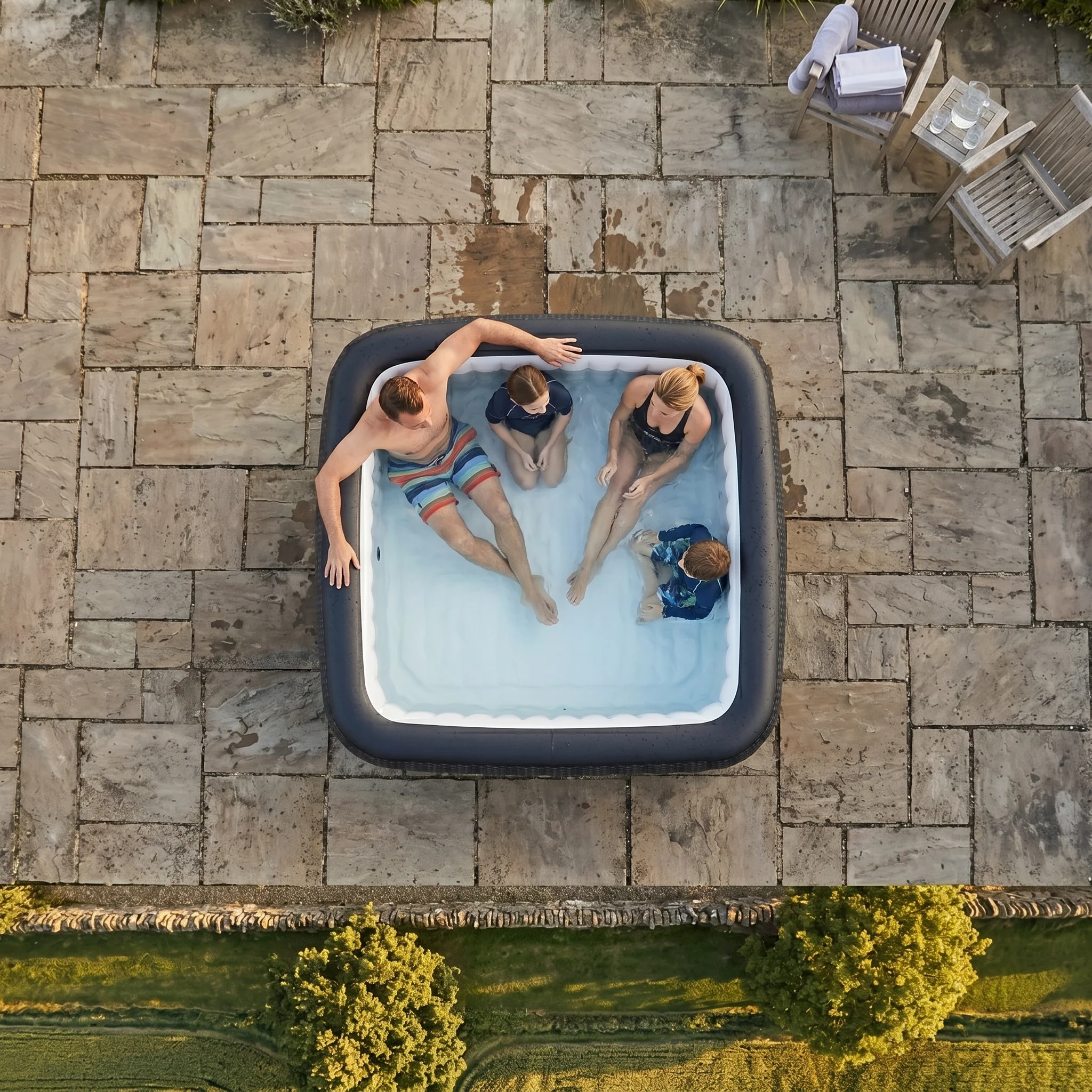 Pacific | 4/6-Person Inflatable Hot Tub | Built-In Integrated Heater - Image 22