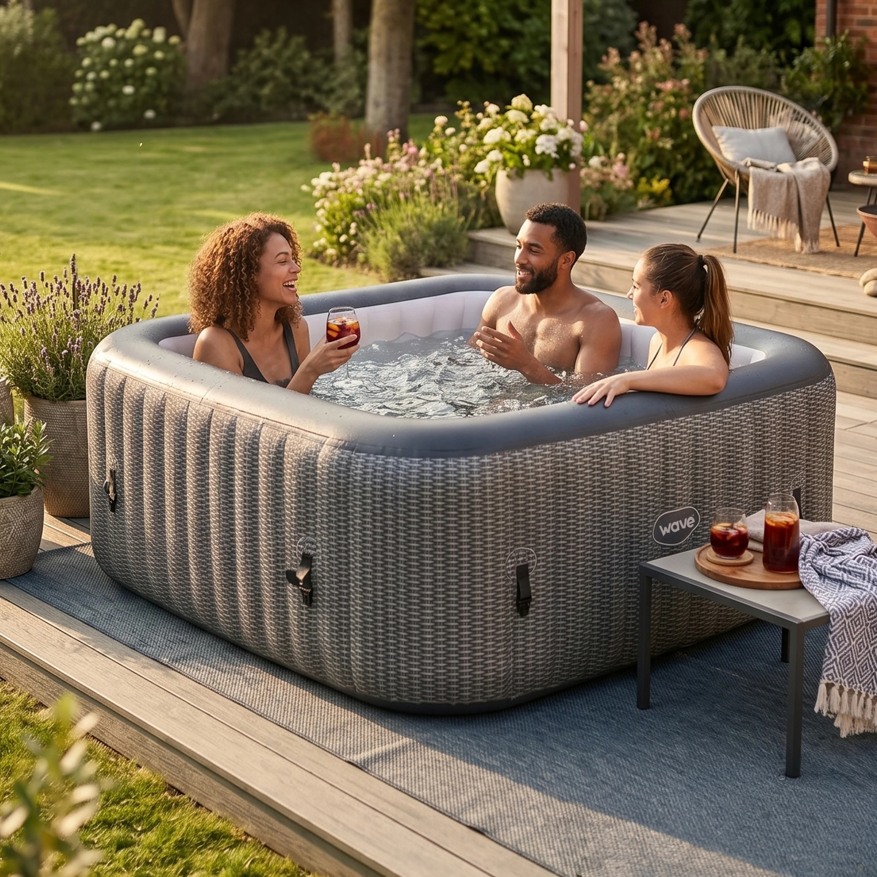 Pacific | 4/6-Person Inflatable Hot Tub | Built-In Integrated Heater - Image 3